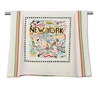 Catstudio New York City Dish Towel - U.S. State Souvenir Kitchen and Hand Towel, Perfect Tea Towels for New York Lovers, Travel Souvenir, Housewarming Gifts, Couple Gifts