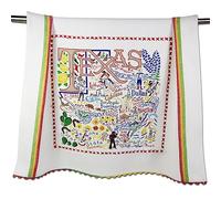 Catstudio Texas Dish Towel - U.S. State Souvenir Kitchen and Hand Towel, Perfect Tea Towels for Texas Lovers, Travel Souvenir, Housewarming Gifts, Couple Gifts