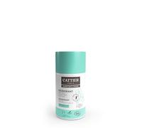 CATTIER Paris Deodorant - Alcohol-Free Roll-On Deodorant with Cherry Blossom Fragrance - No Aluminium Salts, Certified Natural Cosmetics - 50 ml
