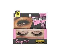 CATTITUDE 3D LASHES Aquarius Sexy Cat 3D Eyelashes, Lightweight & Reusable, Cruelty-Free