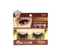 CATTITUDE 3D LASHES Athens Countess Mink Cat 25mm False Eyelashes, Ligthweight & Reusable