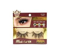 CATTITUDE 3D LASHES Cairo Countess Mink Cat 25mm False Eyelashes, Ligthweight & Reusable