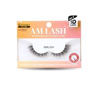 CATTITUDE 5D AM/PM False Eyelashes - Flare Volume Style, Soft Faux Mink & Ultra Lightweight, Invisible Clear Band, Easy to Apply, Reusable, Natural Everyday Look, Cruelty Free