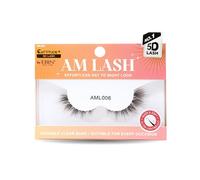 CATTITUDE 5D AM/PM False Eyelashes - Flare Volume Style, Soft Faux Mink & Ultra Lightweight, Invisible Clear Band, Easy to Apply, Reusable, Natural Everyday Look, Cruelty Free