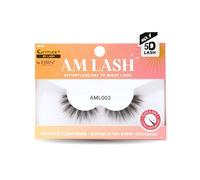 CATTITUDE 5D AM/PM False Eyelashes - Semi-Bold Volume Style, Soft Faux Mink & Ultra Lightweight, Invisible Clear Band, Easy to Apply, Reusable, Natural Everyday Look, Cruelty Free