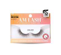 CATTITUDE 5D AM/PM False Eyelashes - Soft Glam Volume Style, Soft Faux Mink & Ultra Lightweight, Invisible Clear Band, Easy to Apply, Reusable, Natural Everyday Look, Cruelty Free