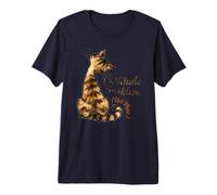 Cattitude Problem Just Deal with It Funny Sassy Tabby Cat Premium T-Shirt