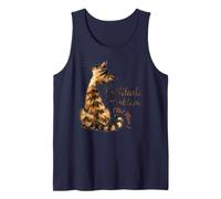 Cattitude Problem Just Deal with It Funny Sassy Tabby Cat Tank Top