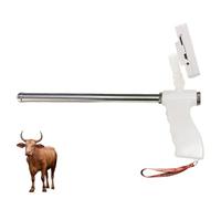 Cattle Artificial Insemination Kit, Adjustable Visual Insemination Gun with Screen, Veterinary Farm Tools for Cows and Livestock, Complete Instrument Set
