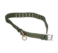 Cattle Collar Cow Hauling Collar, Adjustable Length Canvas Neck Strap for Livestock, Double - Row Hole Design with Thick Pin Buckles, Durable Livestock Traction Strap for Safe Anim (Medium