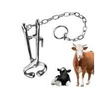 Cattle Cow Nose Pliers - Stainless Steel Clamp, Durable Cattle Nose Ring Tools | Livestock Farming Supplies for Ranch Veterinary Beginners, Home Users, Business Professionals