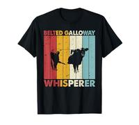 Cattle Dad Mom Cow Whisperer - Farmer Belted Galloway T-Shirt