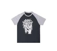 Cattle Decapitation - Dead Meal Black/Grey Raglan - T-Shirt - black - M - 100% Cotton,85% Cotton, 15% Viscose,Jersey M