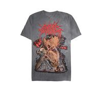 Cattle Decapitation - Death Atlas Tie Dye - T-Shirt - black - L - 100% Cotton L