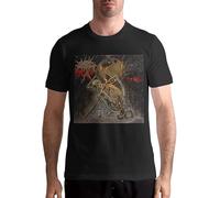 Cattle Decapitation Mens T-Shirt Classic Short Sleeve Printing Tops Black