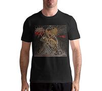 Cattle Decapitation Mens T-Shirt Short Sleeve Printing Tops Black Black XL