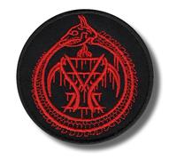 Cattle Decapitation Patch - Sew on or Iron on Patch - Trendy Fashion Accessory - Unique Decorative Logo for Jackets, Jeans and Bags - Vintage - Apparel
