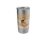 Cattle Dog Dad My Shadow Has Four Legs Rustic Stainless Steel Insulated Tumbler