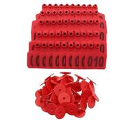 Cattle Ear Tags 100Pcs Cattle Ear Tags 1-100 Numbered Livestock Identification for Farm Breeding Markings