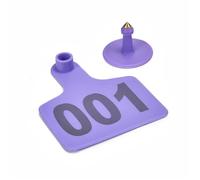 Cattle Ear Tags 100pcs TPU Cattle Ear Tags for Livestock Identification Farm Animal ID Labels