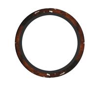 Cattle Fake Cow Print Steering Wheel Cover Universal 15 Inch Advanced Anti Slip Breathable Car Steering Wheel Accessories for Men and Women