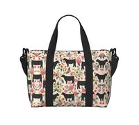 Cattle Farm Sanctuary Handheld Crossbody Travel Bag Single Shoulder Handbag Sports and Fitness Bag Travel Luggage Bag