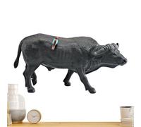 Cattle Farm Toy Set - Realistic Cow Figurines Model - Farm Animal Play Figures & Landscape Decoration - Educational Animal Toys for Kids Bedroom Living Room Kitchen Restaurant Display Use