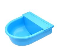 Cattle Goat Water Drinker Bowl Livestock Water Bowl Float Valve Cow Horse Drinking Bowl Farm Animal Poultry Feeding(Blue)