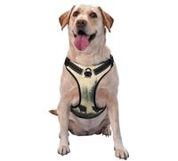 Cattle Herds On The Grassland Dog Harness For Small, Medium, And Large Dogs â€“ Reflective Straps, Adjustable Fit With Quick-Release Buckles