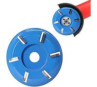 Cattle Hoof Trimming Disc Tool with 6 Sharp Blades for Efficient Hoof Care - Ideal for Horses, Cows, and Goats, Also Suitable for Wood Carving Applications