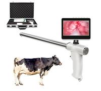 Cattle Insemination Kit, Visual Insemination Gun and Endoscope, Adjustable Screen Breeding Equipment for Farm and Ranch