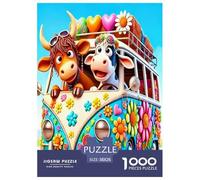 Cattle Jigsaw Puzzles Great Gift for Adults 1000 Pieces Educational Games Home Decors Animals Jigsaw Puzzle for Women Men Adult 38x26cm/1000pcs