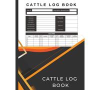 Cattle Log Book : Livestock Breeding Log Book | Cattle Breeding , Beef Calving | A Livestock Record Keeping Book for Cattle Management