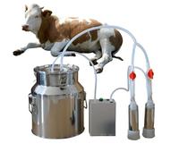 Cattle Milking Machine with Automatic Pulsating Vacuum Pump for Home Small-Scale Farms