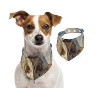 Cattle On The Prairie Dog Bandana for Small Medium Large Dogs, Cat Dogs Kerchief Triangle Bibs Scarf for Girl Or Boy