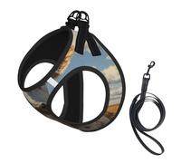 Cattle on The Prairie Dog Harness - Equipped with Reflective Straps and Quick Release Buckles - Suitable for Small Cats and Dogs