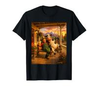 Cattle Rancher on a Porch Swing T-Shirt