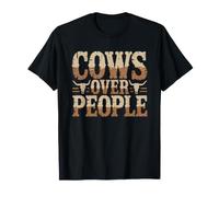 Cattle Rancher Who Prefers Cows Over People Any Day Life T-Shirt
