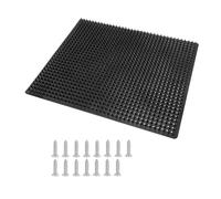 Cattle Scratching Pad - Farm Animal Brush, Soft Touch Mat | Itch Reliefs Grooming Tool, Heavy Duty Livestock Cleaning Surfaces, Self Grooming Reliefs Station For Cow Horse Pig Sheep Goat