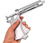 Cattle Syringe Gun Adjustable Animal Syringe Semi 50ml Continuous Vine Inion Horse Sheep Cattle Pig Veterinary
