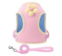CATTO CANIUM IMMABLE - GRAMIO SQUINATION SET | Adjustable Reflective Stripes Cat Vest | Reflective Cat Harness | Breathable Pet Supplies i