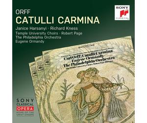 CATULLI CARMINA - ORMANDY,EUGENE CD NEW ORFF,CARL