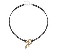 Catuni Snake Necklace Snake Choker Black Velvet Choker Serpent Gothic Jewelry Halloween Accessories