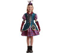 Catwalk Child Girls Book Week Miss Hatter Fancy Dress Costume