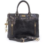 Catwalk Collection Handbags Adele - Work Bag - Black