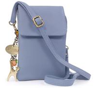 Catwalk Collection Handbags Billie - Phone Bag - Blue