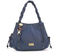 Catwalk Collection Handbags Caz - Tote Bag - Blue