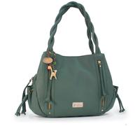 Catwalk Collection Handbags Caz - Tote Bag - Green