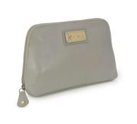 Catwalk Collection Handbags Emma - Makeup Bag - Grey