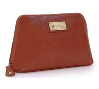 Catwalk Collection Handbags Emma - Makeup Bag - Tan